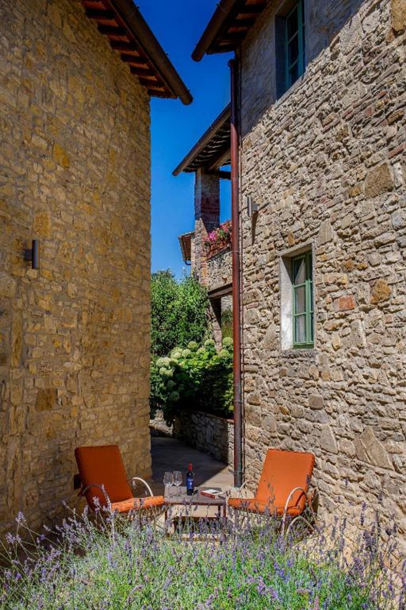 Borgo Del Cabreo Otel Greve in Chianti Dış mekan fotoğraf