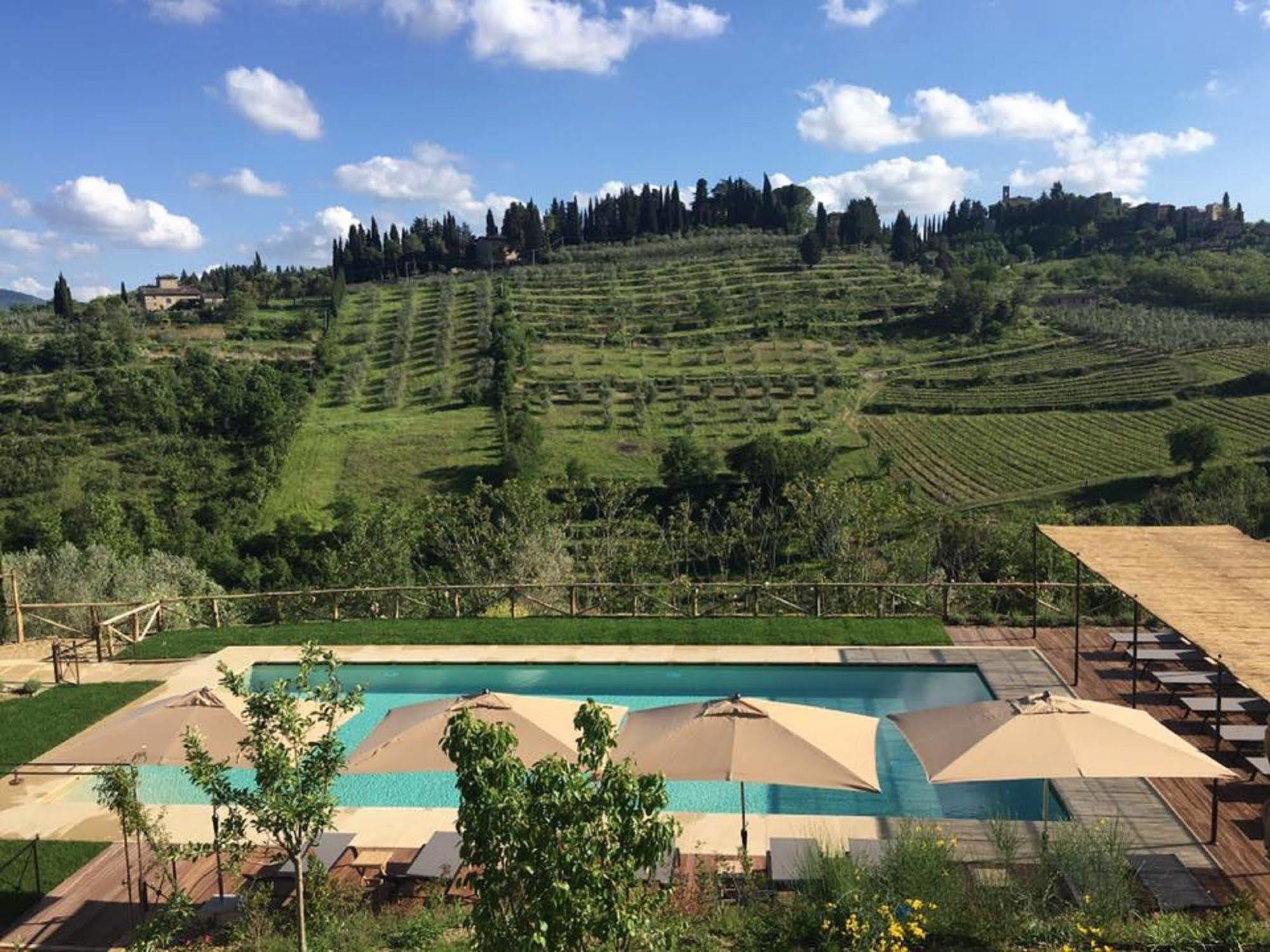 Borgo Del Cabreo Otel Greve in Chianti Dış mekan fotoğraf